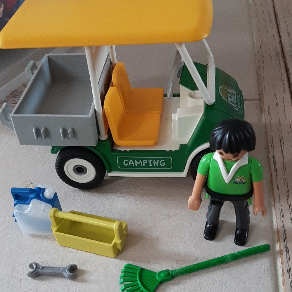 Playmobil Camping Services Cart